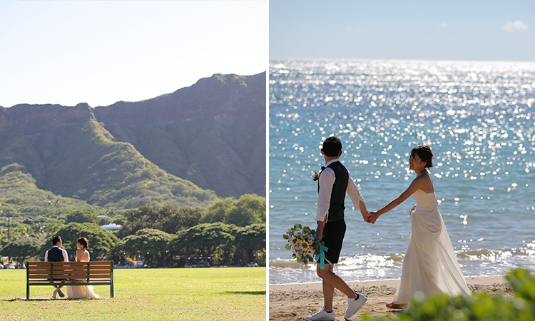 ハワイで結婚式 ハワイ挙式 フォトウェディング ロイヤルカイラウェディング 公式