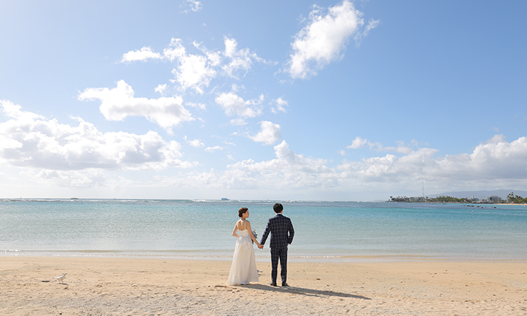 プレミアムフォトプラン 3ロケーション ハワイで結婚式 ウェディングするならロイヤルカイラ