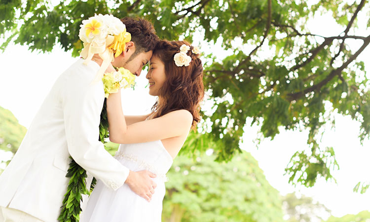 スペシャル挙式 カップルブライダルエステ付き ビーチフォトプラン ハワイで結婚式 ウェディングするならロイヤルカイラ